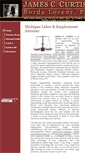 Mobile Screenshot of michiganemploymentlawattorney.com