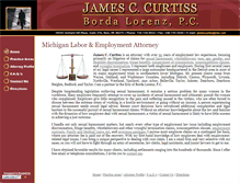 Tablet Screenshot of michiganemploymentlawattorney.com